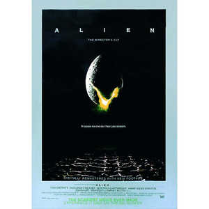 Affiche de film américain Alien de style moderne pour décoration murale - Product Image 1