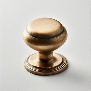 TwistLeaf Grip <b>Victorian</b> Bloom Handcrafted Brass Door Knob Elegant Antique Finish for Classic <b>Wooden</b> Doors for Hotels Apartments - Product Image 6