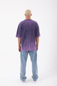 T-Shirt à manches tombantes pour homme, Streetwear, décontracté, urbain, 2023 coton, personnalisé, article OEM de haute qualité, 100% - Product Image 2