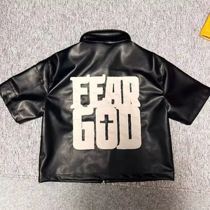 เสื้อเชิ้ตหนังสำหรับผู้ชายระบายอากาศได้ดีสินค้าใหม่ราคาถูก - Product Image 2