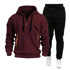 Survêtements de sport d'hiver pour hommes de haute qualité avec logo personnalisé, ensembles de jogging pour hommes, ensembles de survêtements de jogging - Product Image 6