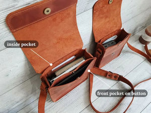 Casual Fashion Men's Messenger <b>Bag's</b> Business Portable Handbag Man Leather Shoulder <b>Bag</b> Mobile 6.5'' Phone <b>Bags</b> - Product Image 2