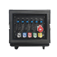 Nouvelle boîte de distribution d'énergie extérieure avec prise Camlock, entrée et sortie, 24 prises, 16A, 380V, prise américaine