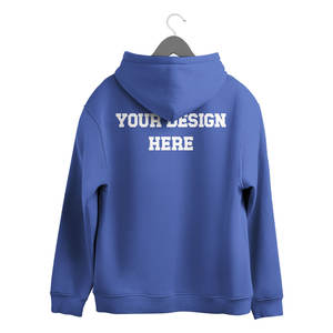 Sweat-shirt à capuche unisexe en coton 100% tricoté pour homme, anti-rides, respirant, séchage rapide, motif uni - Product Image 5