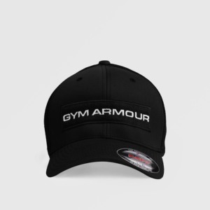Gorra Trucker GA Negra de Malla con Logotipo Serigrafiado, Talla Única para Negocios, Pesca, Estilo Formal y Personalizado - Product Image 1