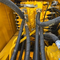 Excavatrice sur chenilles Komatsu PC210, 21 tonnes, excavatrice hydraulique moyenne, moteur SAA6D107, excavatrice de construction japonaise d'occasion