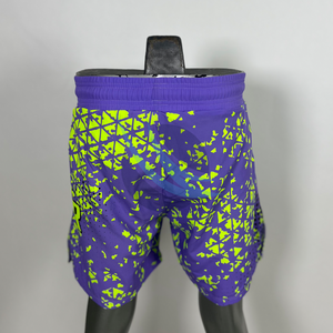 Shorts de combat BJJ MMA 2 en 1 avec impression personnalisée par sublimation SPOFIT INTERNATIONAL, doublure de compression intégrée, short de grappling et de boxe - Product Image 5