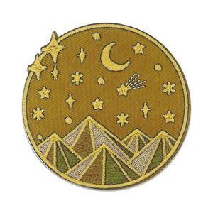 Badges en toile brodés à la main sur mesure de qualité supérieure, style à coudre, fournisseur personnalisé pour chapeaux et sacs - Product Image 6