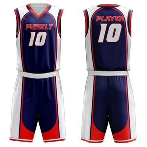 Vente en gros d'uniformes de basket-ball personnalisés sublimés, conception 3D de haute qualité, ensemble de shorts de sport respirants pour jeunes et tailles multiples - Product Image 1