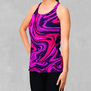 Camisetas sin mangas con estampado de sublimación de logotipo personalizado, ropa informal, camisetas sin mangas transpirables con sublimación para mujer superventas - Product Image 4
