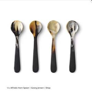 Cubiertos de forma personalizada ecológicos de moda hechos a mano con cuerno de búfalo natural pulido óptimo para uso en cocina y hotel - Product Image 6