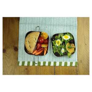 Lonchera Bento de Acero Inoxidable Moderna y Reutilizable a Precio Competitivo, Diseño Multifuncional, Alta Capacidad para Alimentos - Product Image 6