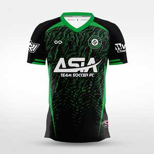 เสื้อเจอร์ซีย์ผู้ชายพรีเมียม โพลีเอสเตอร์ พิมพ์ลายพัฟฟ์ รับผลิตแบบ OEM/ODM - Product Image 2