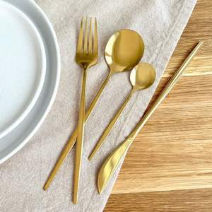 Premium Grade Eco-Friendly Stainless Steel <b>Royal</b> Style Cutlery Set for Gifting Weddings Anniversaries Sophisticated Table - Product Image 1