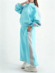 Conjunto Deportivo de 2 Piezas para Mujer, Invierno 2026, Nuevo, Venta Caliente, Personalizable, Ropa Deportiva Femenina, Chaqueta con Cremallera de Manga Larga - Product Image 4