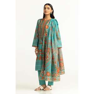 Conjunto de 3 Piezas para Mujer, Traje de Tela Estampada sin Coser, Colección SD-42157 - Product Image 2