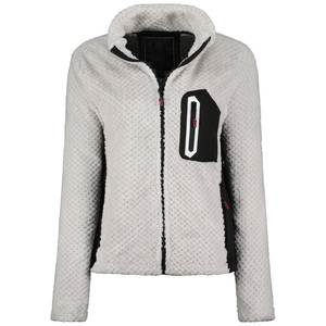 Chaqueta polar especial de invierno con cremallera Premium excepcional para mujer, ropa de invierno, chaqueta transpirable suave con logotipo personalizado - Product Image 5