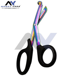 Ciseaux utilitaires EMT, ciseaux de traumatologie EMS, ciseaux médicaux, ciseaux pour médecins, infirmières, travailleurs, noir, arc-en-ciel, multicolore - Product Image 6