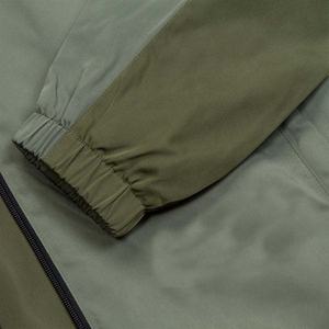 Veste coupe-vent réversible de haute qualité pour hommes, légère, respirante, en toile, à capuche, grande taille, été, imperméable, fermeture éclair - Product Image 5