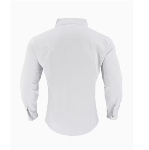 Chemises décontractées pour hommes, blanches, manches longues, boutonnées, tendance, pour tous les jours, voyages et vacances - Product Image 5