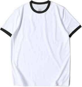 Nueva Camiseta de manga corta con timbre transpirable de la mejor calidad para hombre, camiseta con timbre holgada de algodón Premium Lisa personalizada de talla grande para hombre - Product Image 6