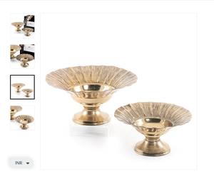 Bol en métal de concepteur pour la décoration de mariage et d'événement - Product Image 6