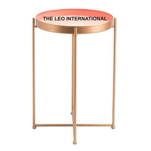 Mesa Auxiliar Minimalista Italiana, Moderna, de Alta Gama, para Sala de Estar, con Almacenamiento, Redonda, con Acabado Negro - Product Image 6