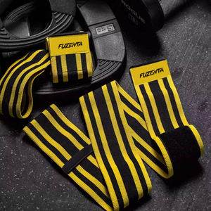 Powerlifting Coton Coudières Élastique Coude Protection Fitness Compression Wrap Powerlifting Gym Workout Personnalisable - Product Image 6