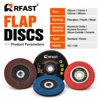 Disque à lamelles haute dureté T27 T29 4/4,5/5/7 pouces, durable, directement d'usine, OEM pour le meulage de soudures, l'ébavurage et le lissage des bords