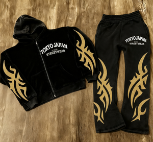 ชุดเซ็ตเสื้อฮู้ดดี้และกางเกงวอร์มผู้ชายแบบสปอร์ต สไตล์ย้อมสีแบบ Acid Wash ผลิตตามสั่งขายส่ง ชุดสองชิ้นแบบมีซิป ชุดกีฬาฤดูหนาว - Product Image 6