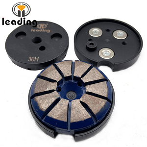 Placa adaptadora magnética compatible con <span class=keywords><strong>EDCO</strong></span> para discos de suelo de piedra de 3 pulgadas, pasador central único para hormigón, mármol, granito, OEM - Product Image 4