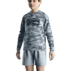 Sweat à capuche en denim à séchage rapide le plus vendu pour hommes, commande en gros - Product Image 2