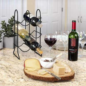 Organizador de Almacenamiento de Primera Calidad, Estante para Refrigerador, Soporte de Alambre para Botellas de Vino, Estante para Botellas de Bebidas - Product Image 2