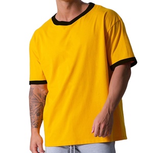 Oem Custom Heavyweight T Shirt Customized Weight Cotton T Shirt Custom <b>Logo</b> Plus Size Mens T Shirt Oversized Tshirt Heavy - Product Image 1