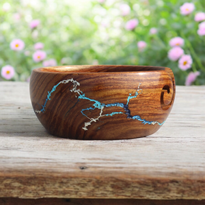 Bol à fil en bois de haute qualité, écologique, personnalisable, style tendance, grande ou petite capacité pour le rangement du fil - Product Image 4