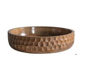 Cuenco de madera natural de búho, cuenco clásico de madera a precio barato - Product Image 1