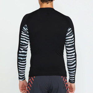 Rashguard de Tela Elástica Cómoda para Sesiones Intensas, Ropa Deportiva de Alto Rendimiento Adecuada para Entrenamiento - Product Image 4