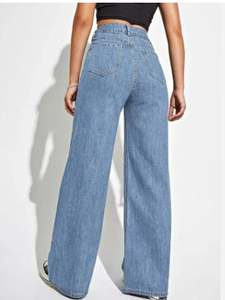 Pantalones Vaqueros de Mujer Holgados, Estilo Recto, Casuales, de Moda Urbana, Nuevos, Personalizados, a Buen Precio - Product Image 3