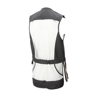 Printemps été argile tir gilet respirant confortable gilet réglable pop-bouton taille maille/chasse/tir gilet