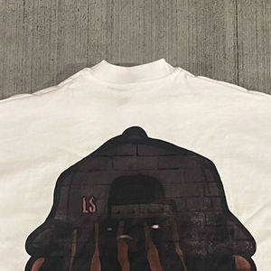 เสื้อยืดโอเวอร์ไซส์ผู้ชาย ดีไซน์วินเทจสุดหรู ผ้าคอตตอน 100% หนัก 180 GSM คุณภาพดีที่สุด พิมพ์โลโก้ตามสั่ง แห้งเร็ว - Product Image 6