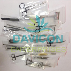 Juego de Instrumentos para Rinoplastia Walter, Instrumentos Quirúrgicos Manuales de Acero Inoxidable, Base DAVICON DE-14145 CE ISO Plata Clase I A+ - Product Image 6