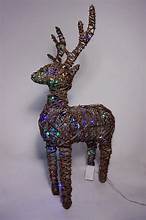 BAMBÚ MIMBRE CIERVO NATURAL PIEZA DE DECORACIÓN DEL HOGAR HECHA A MANO - Product Image 4