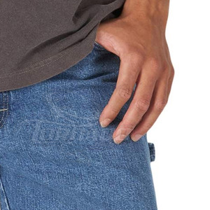 Gran oferta, pantalones vaqueros personalizados para hombre, 100% algodón, peso ligero, transpirable, patrón sólido, estilo informal, OEM, hechos a medida para adultos - Product Image 5