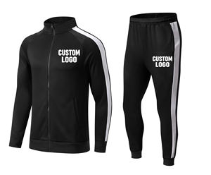 Chaqueta de fútbol de alta calidad para hombre y chándales de fútbol de entrenamiento conjunto Popular nuevo diseño personalizado otoño ropa deportiva al por mayor - Product Image 1