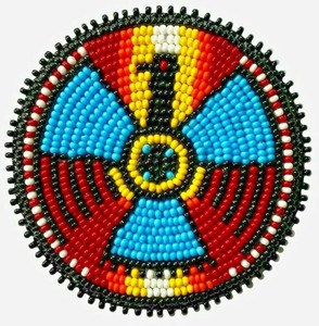 Glass Beaded <b>coaster</b> Mats <b>Woven</b> Placemat Table Christmas Placemats Round shape 5 inches random multi design colours <b>coasters</b> - Product Image 2