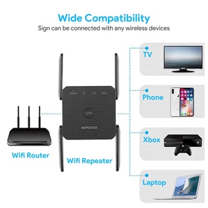 EDUP AC2933S Offre Spéciale 1200Mbps <span class=keywords><strong>Signal</strong></span> stable <span class=keywords><strong>Wifi</strong></span> Booster <span class=keywords><strong>WiFi</strong></span> répéteur pour <span class=keywords><strong>extension</strong></span> <span class=keywords><strong>Wifi</strong></span> avec coque noire/blanche froide - Product Image 4