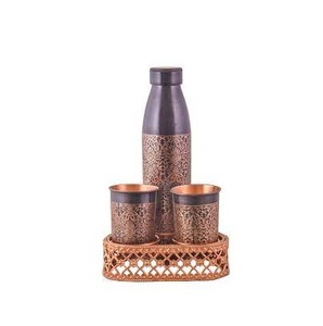 Premium Packaging Promotional Gift Pure Copper Water <b>Bottle</b> in Different Styles for <b>Drinking</b> Wholesale - Product Image 2