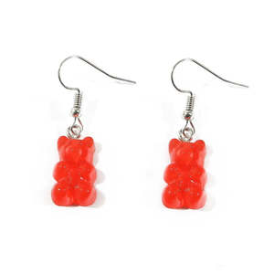 Modernos Pendientes Colgantes y de Botón Nounours Bonbons con Perlas de Agua Dulce y Circonitas, Estilo Religioso para Fiestas - Product Image 5