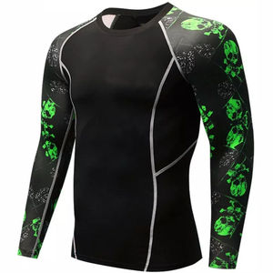 Vêtements en gros, chemise de compression, rashguard, manches longues sublimées, rashguard personnalisé pour hommes, service OEM personnalisé - Product Image 3