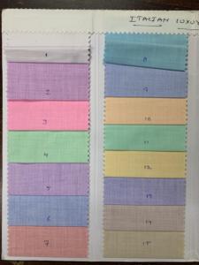 Tela Italiana de Lujo de Primera Calidad, 58 Telas, Polialgodón de Alta Calidad para Camisas de Hombre, Mujer y Niño, Tinte Liso, Ancho de 58 Pulgadas - Product Image 4